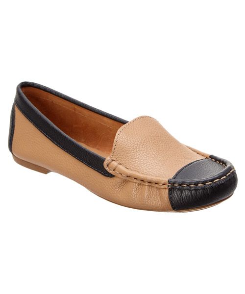 New Cheap French Sole Christie Leather Flat Brown For Women Online Outlet 1464